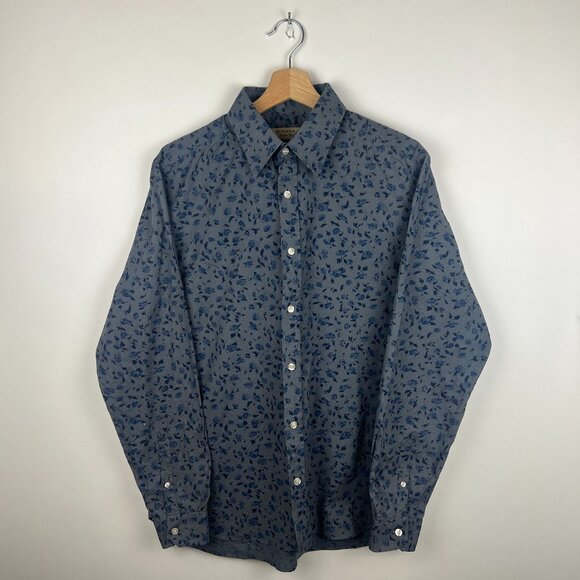 Burberry Button Down Floral Shirt - Picture 1 of 8